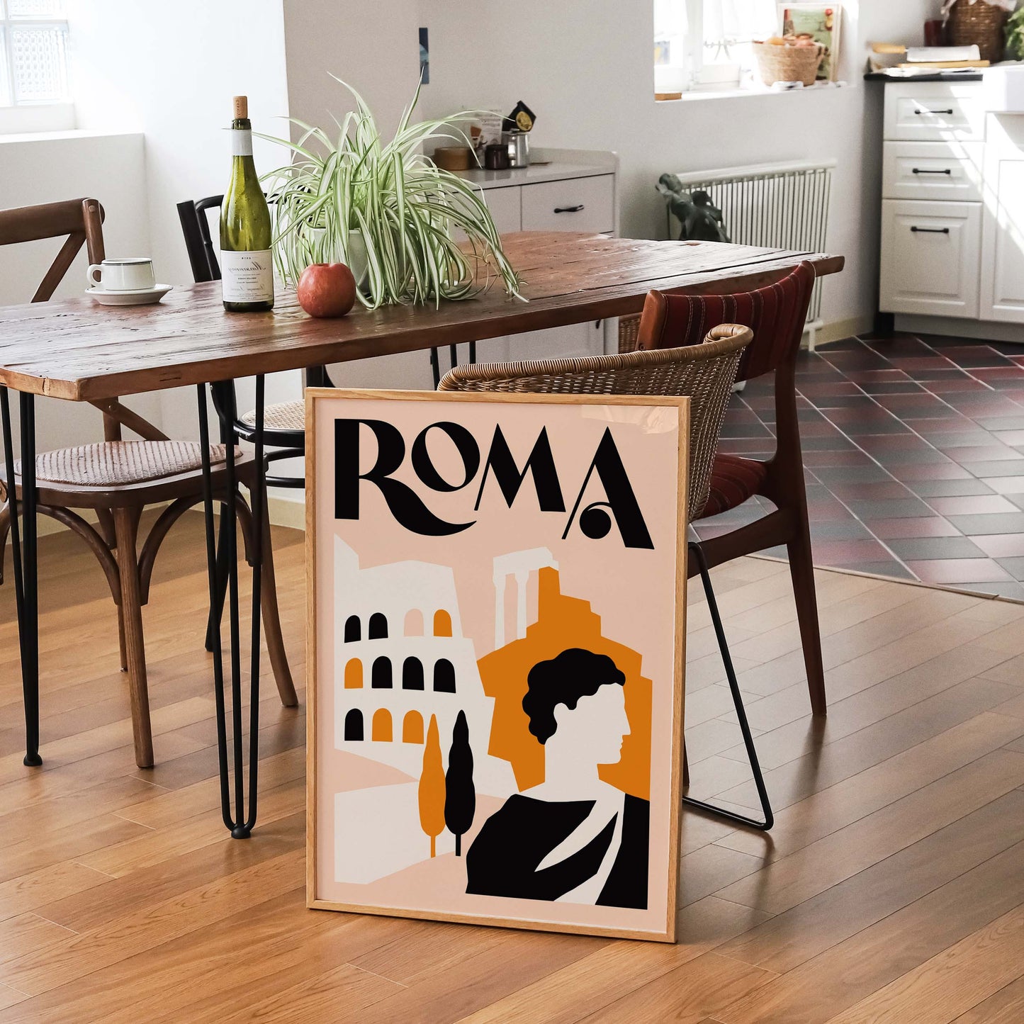 Rome Travel Poster Print