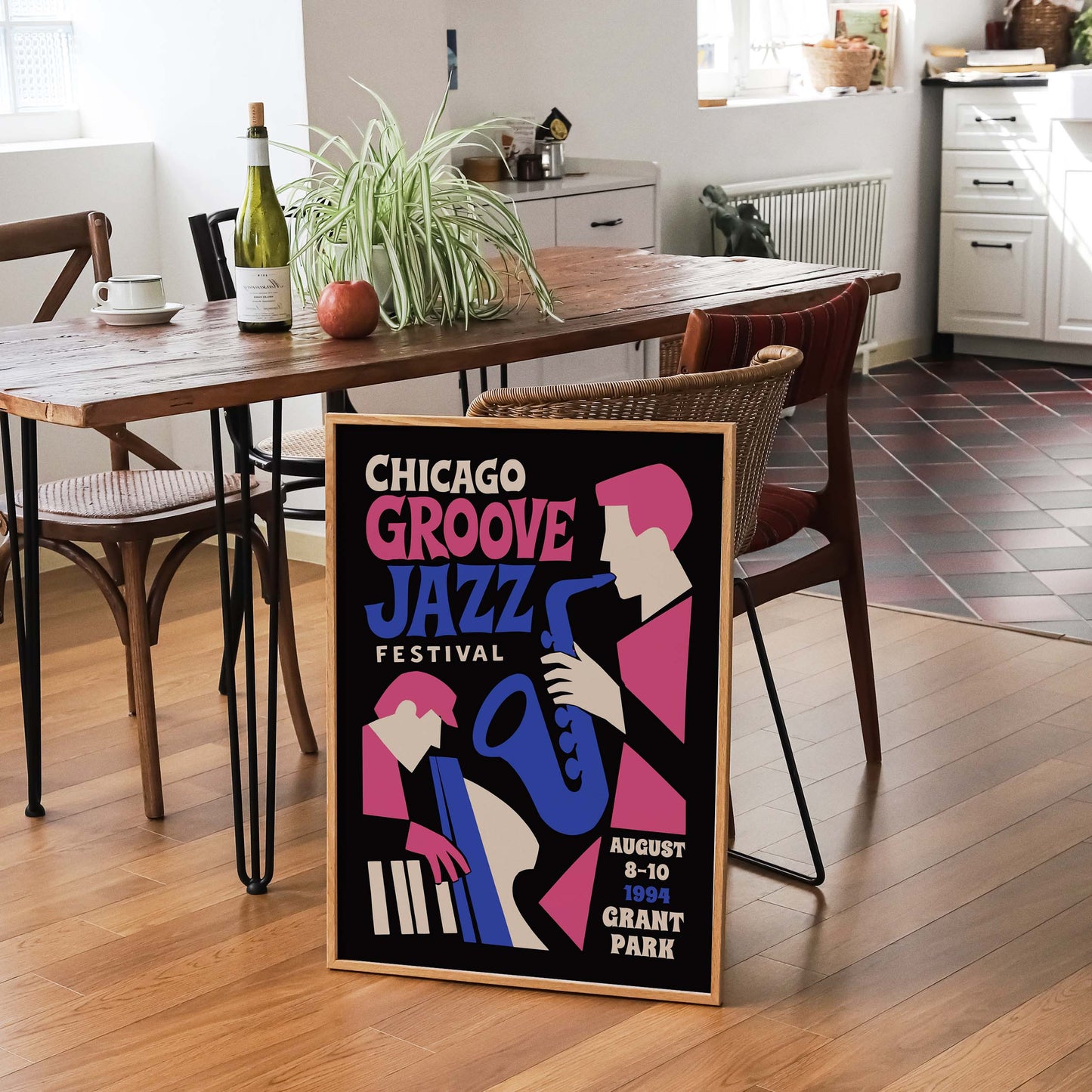 Chicago Groove Jazz Festival Poster