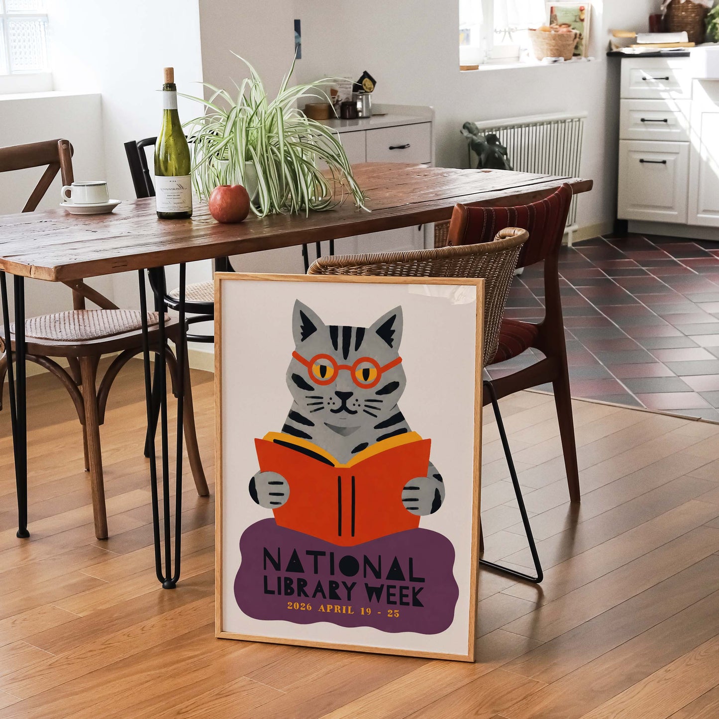 National Library Week Poster Office