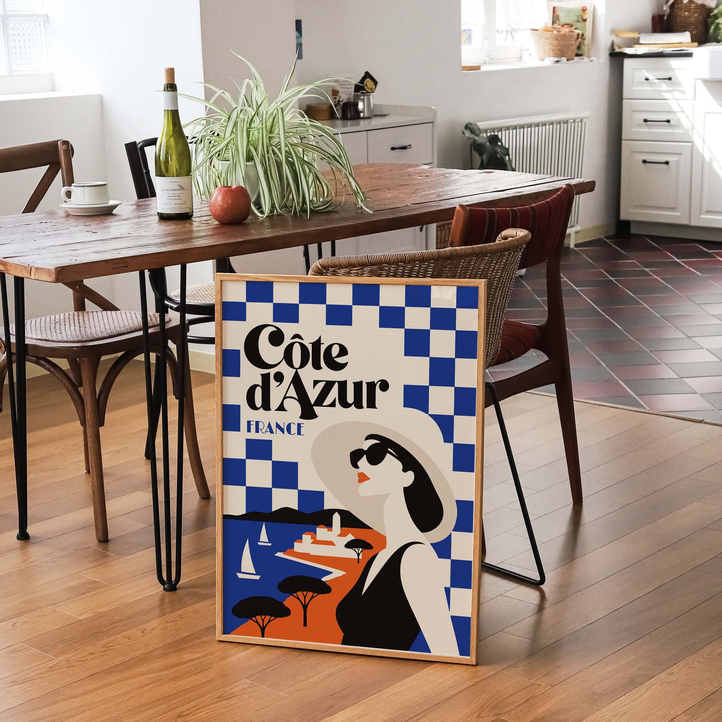 Côte D'Azur Travel Poster