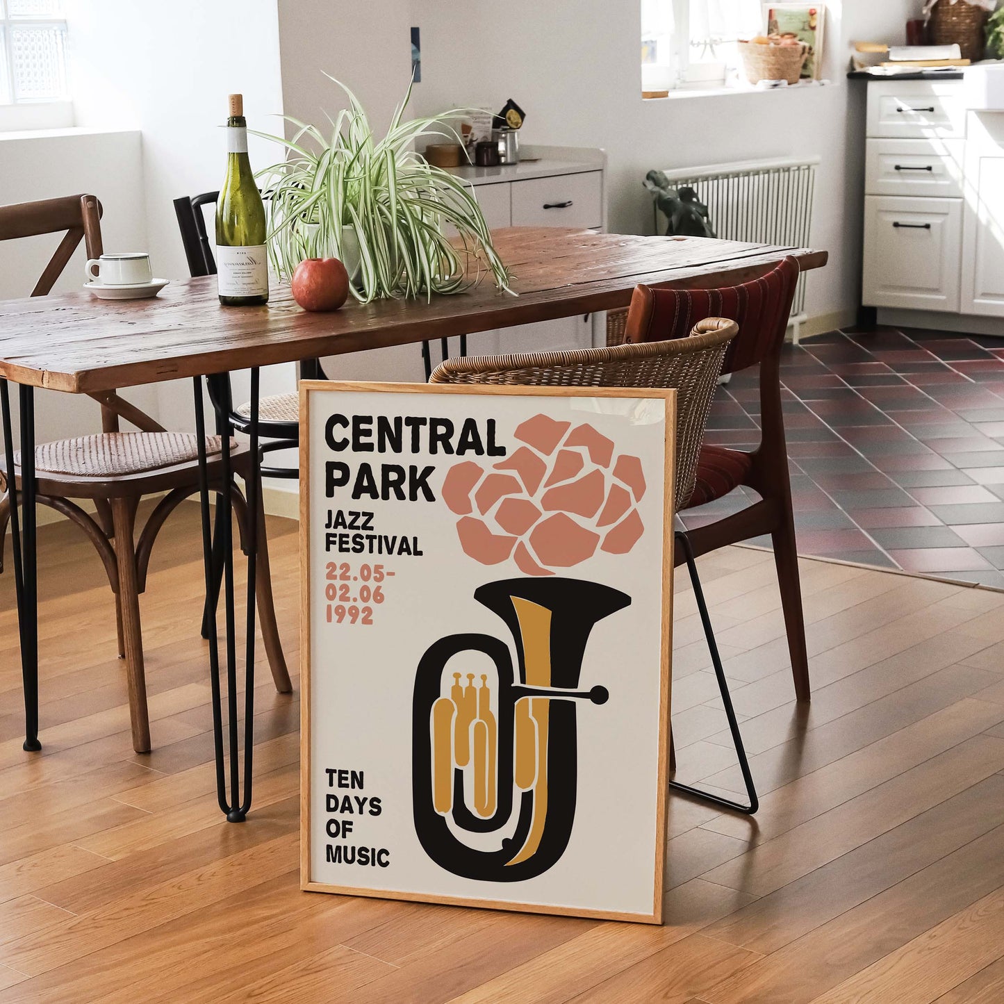 Central Park Jazz Print