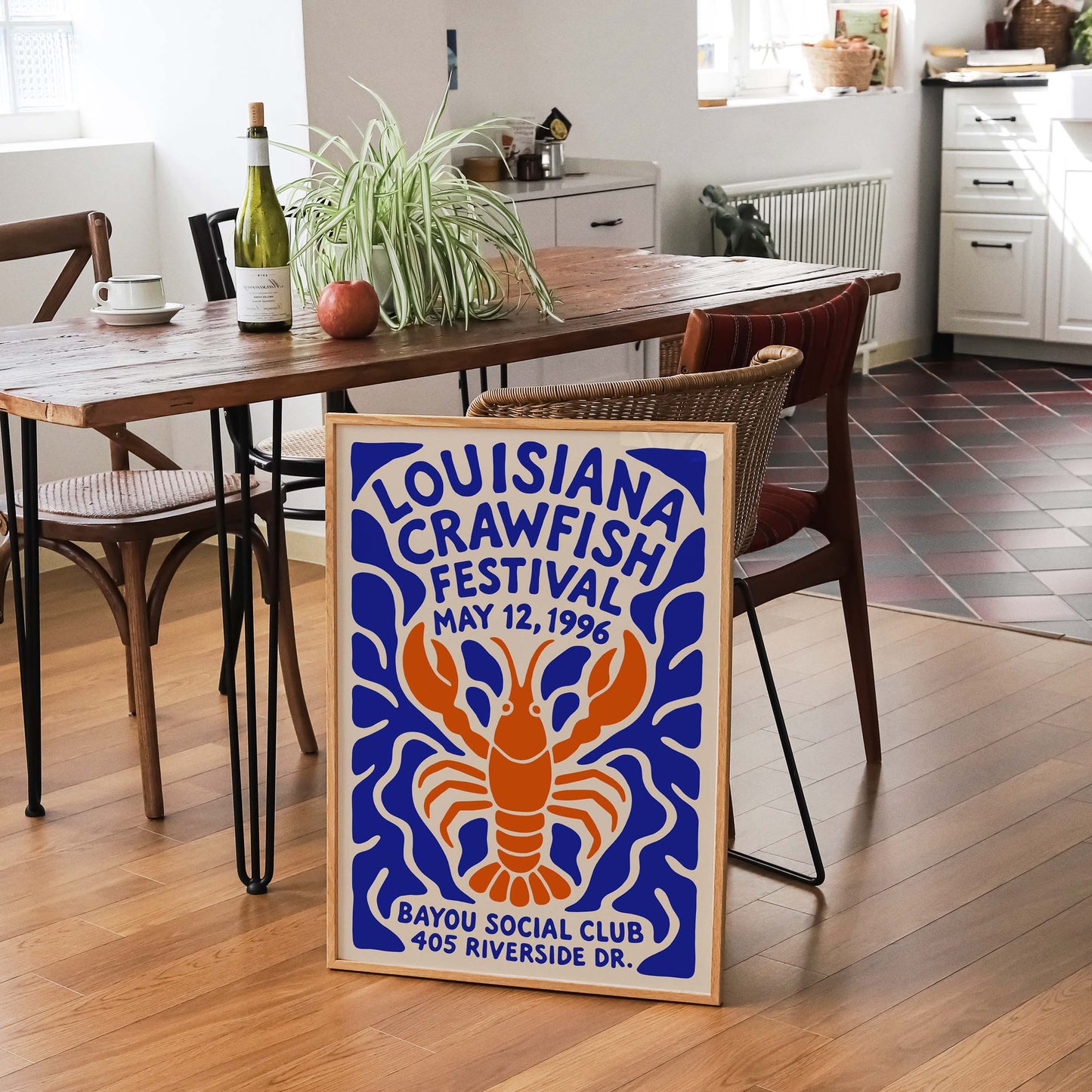 Louisiana Crawfish Festival Poster Print