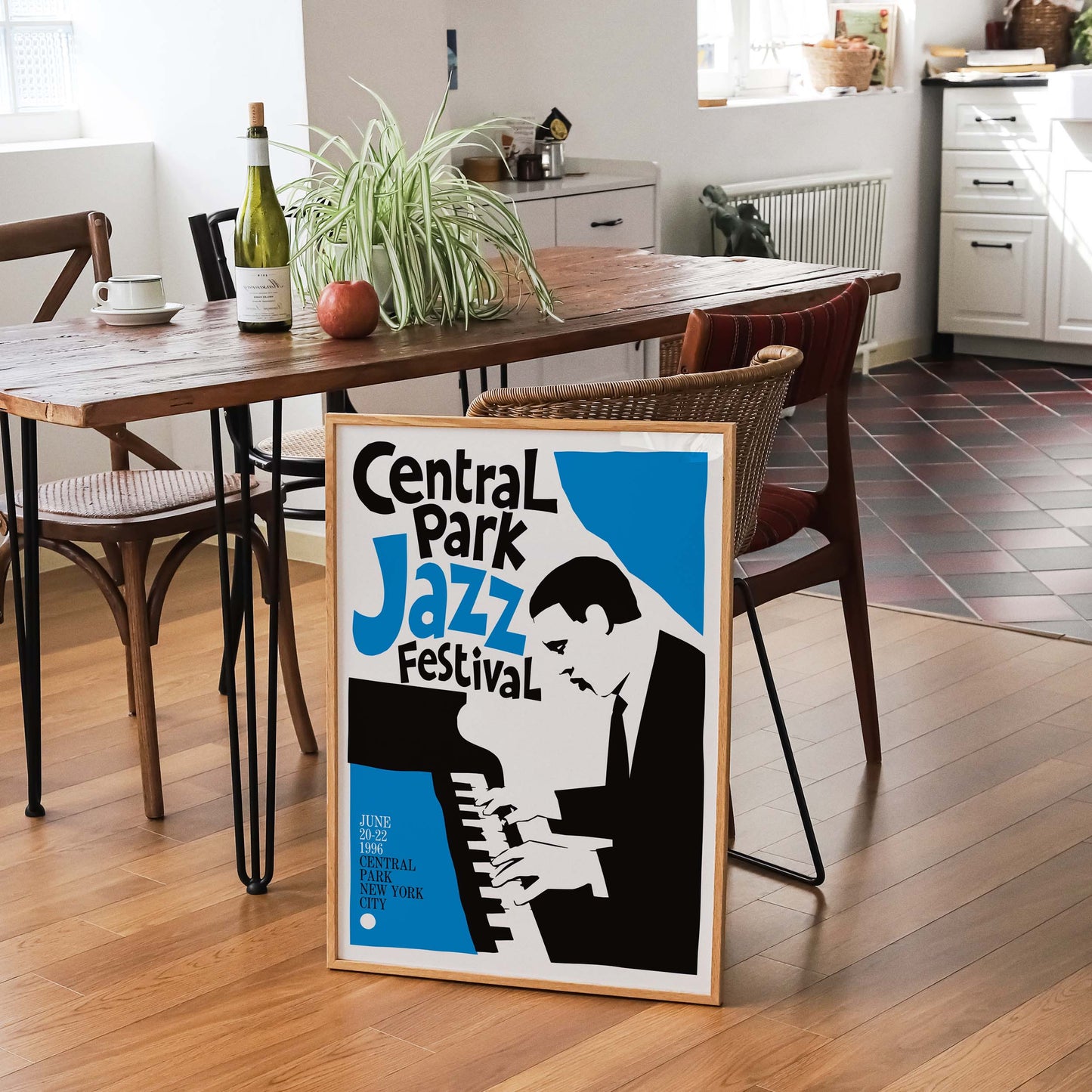 Central Park Jazz Festival Poster