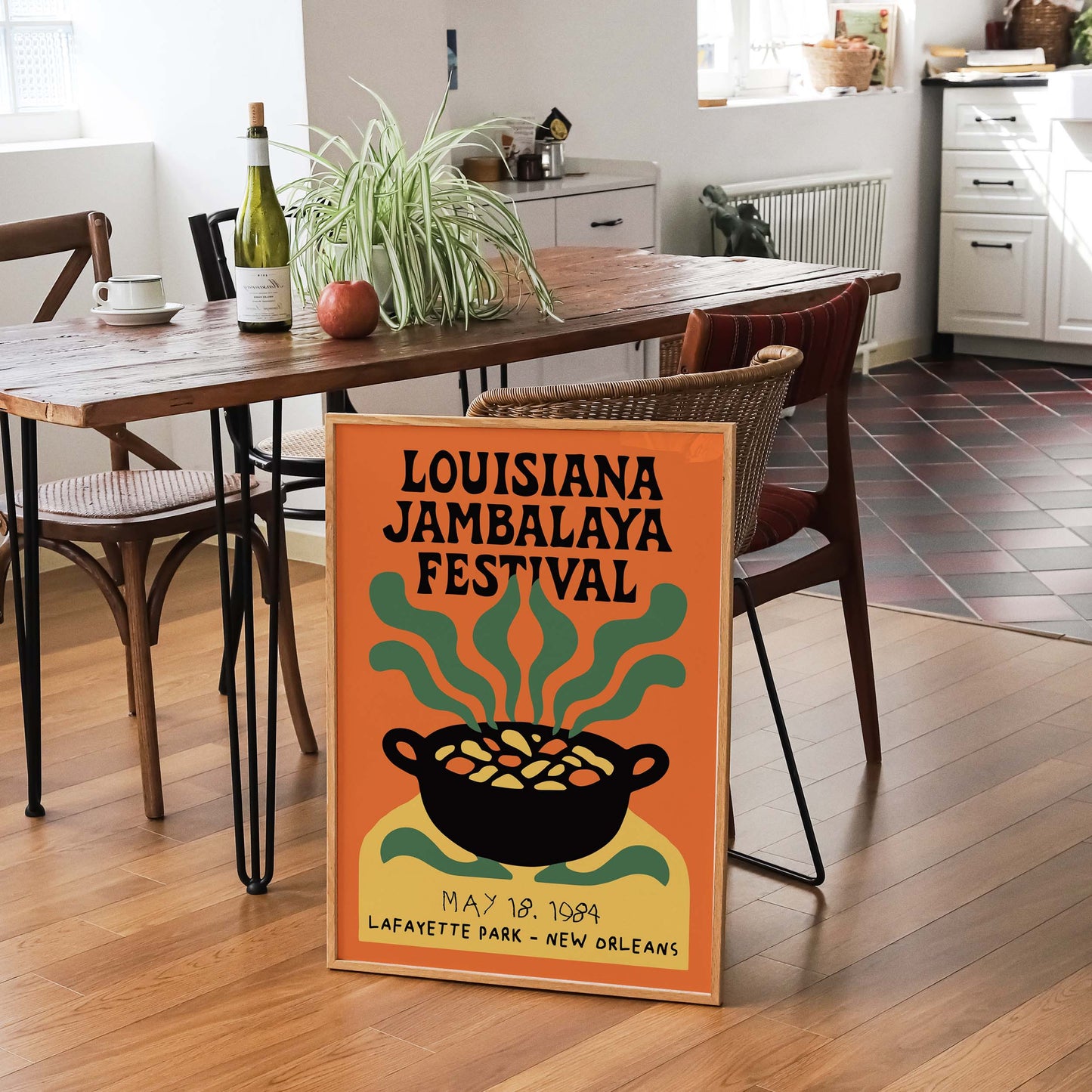Louisiana Jambalaya Festival Poster Print