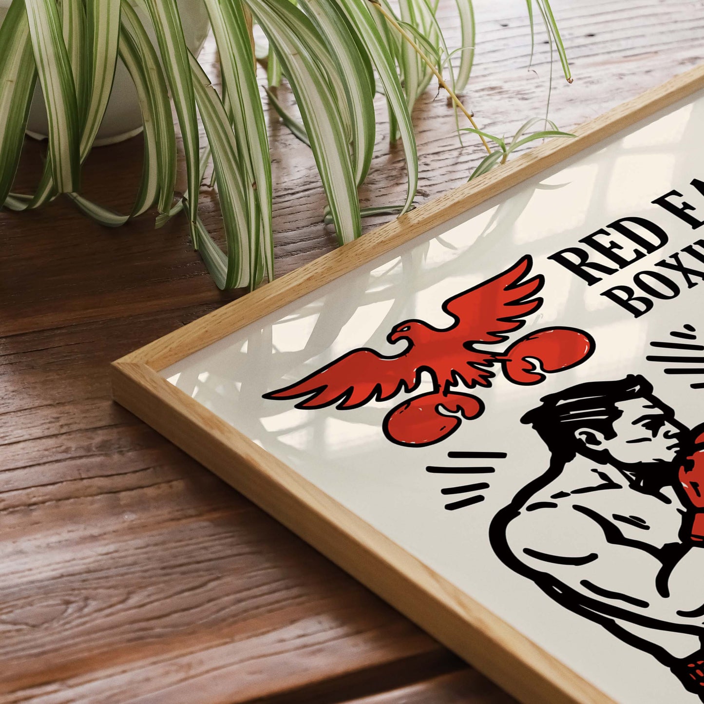 Boxing Club Vintage Poster