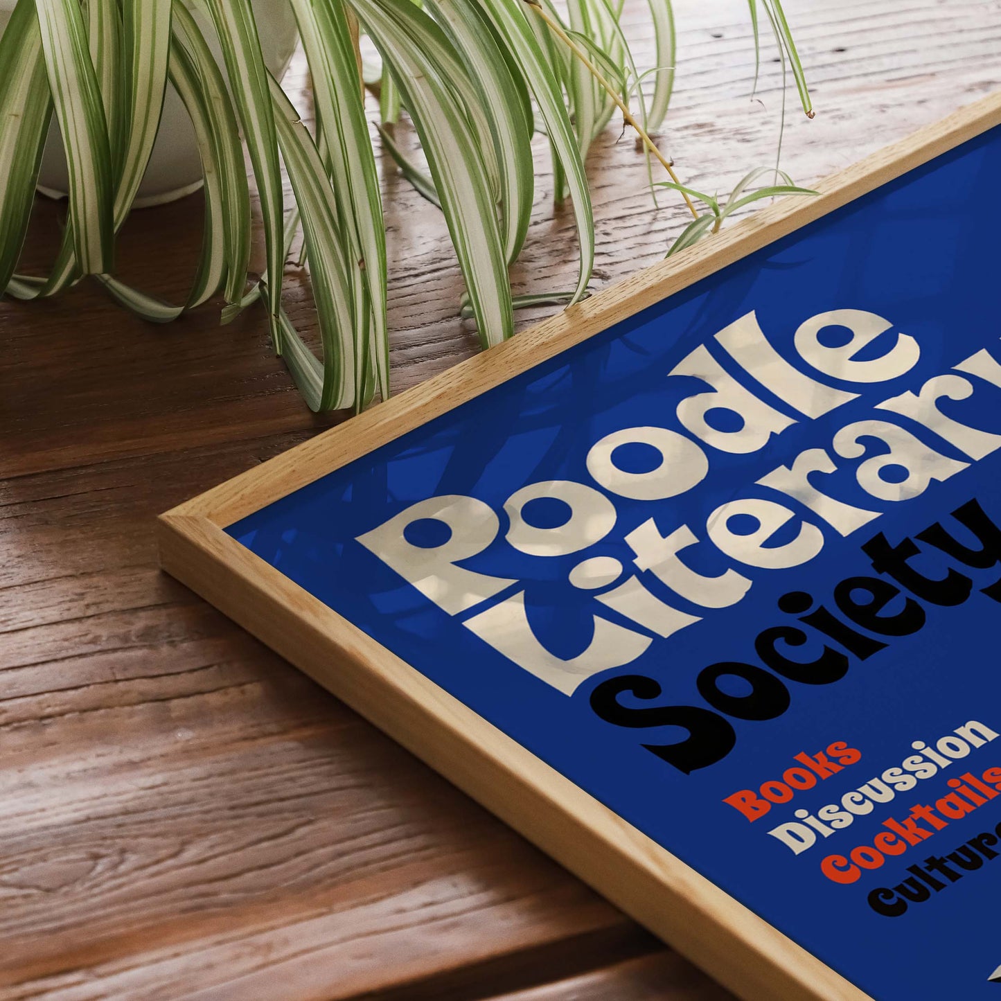 Poodle Literary Society Poster Print