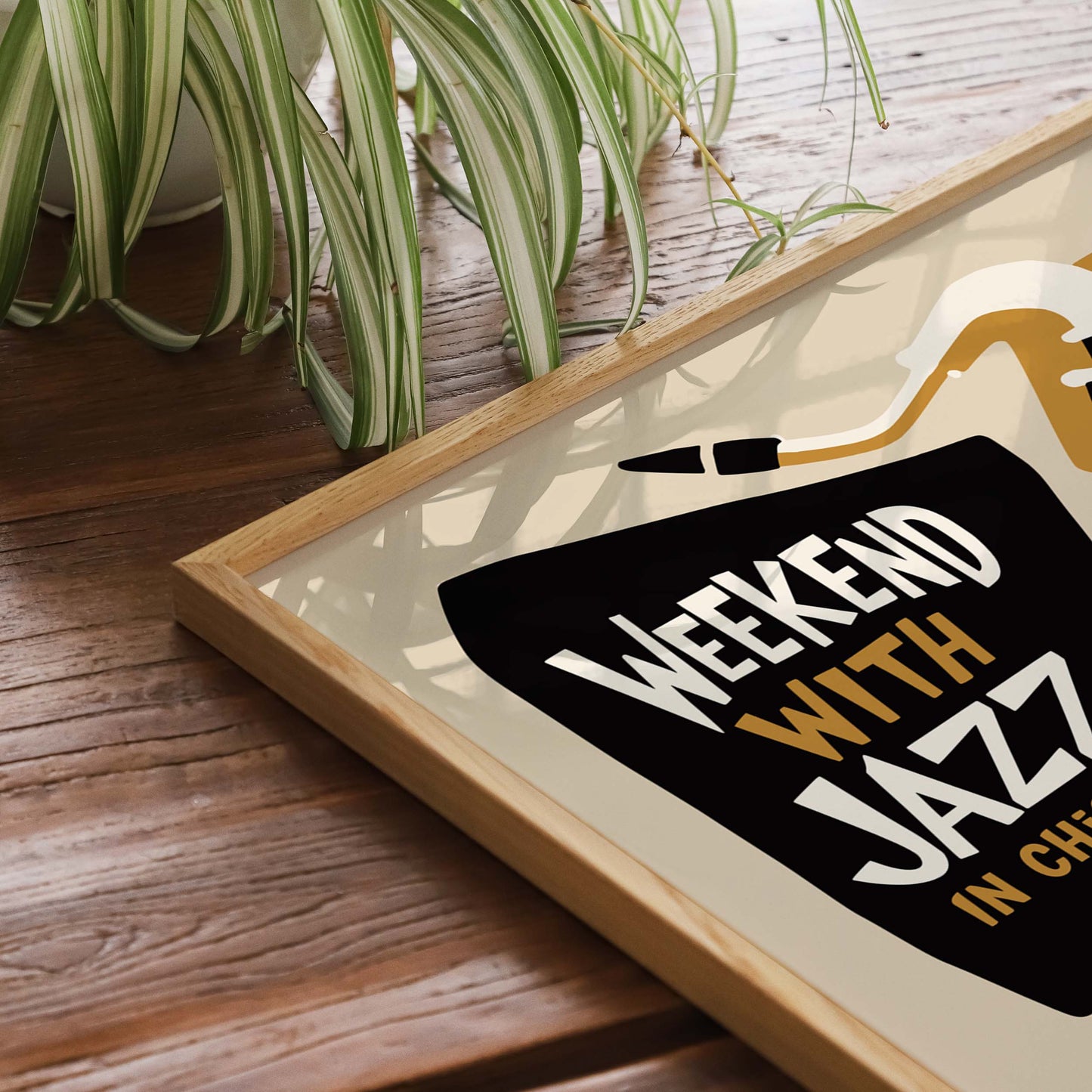 Weekend Jazz Print Living Room Office