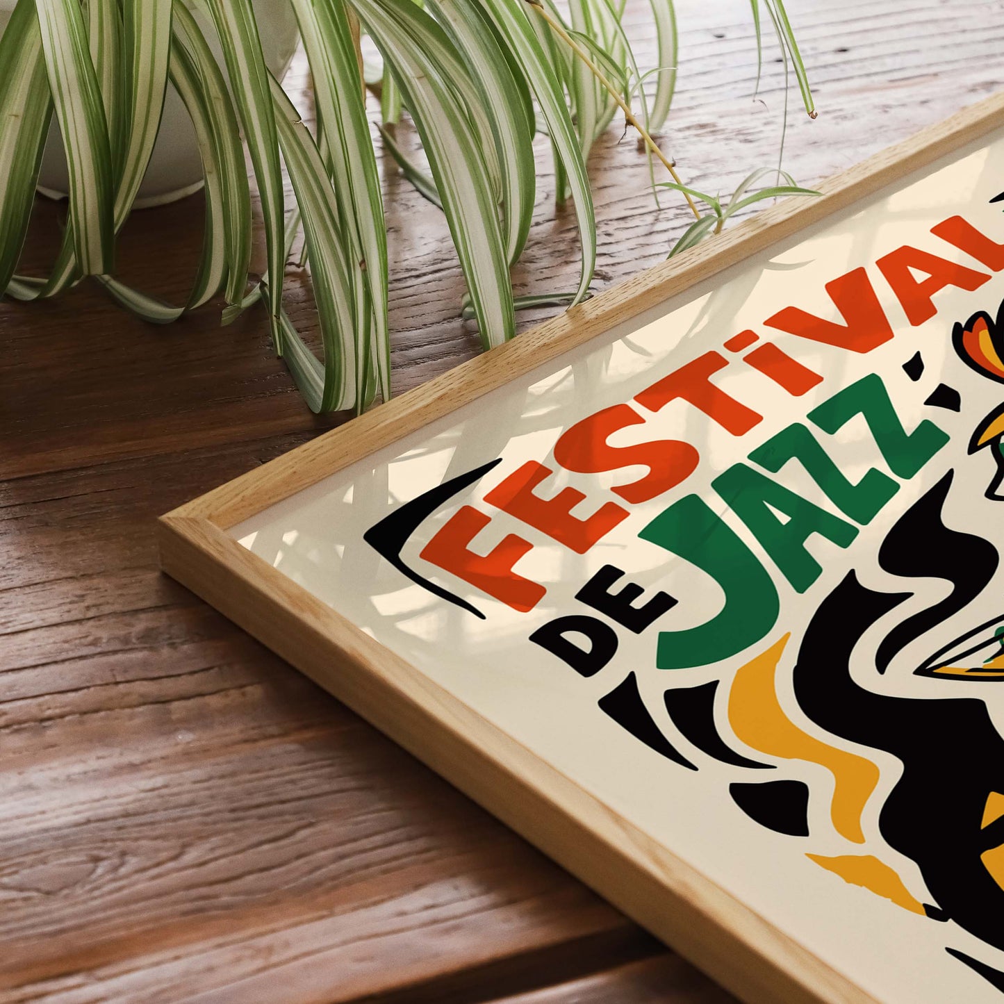 Antibes Jazz Festival Poster Print