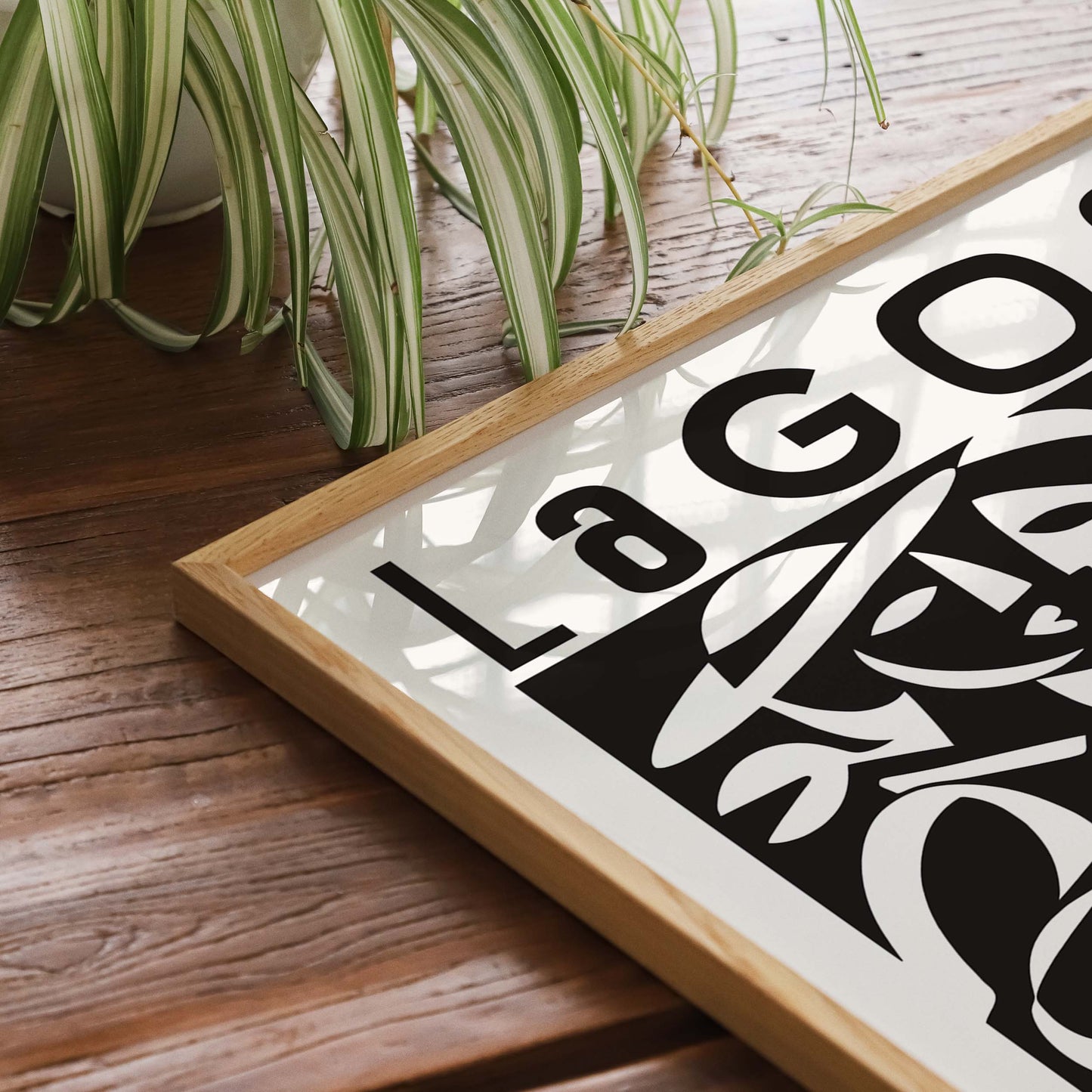 Lagos Travel Poster Wall Print