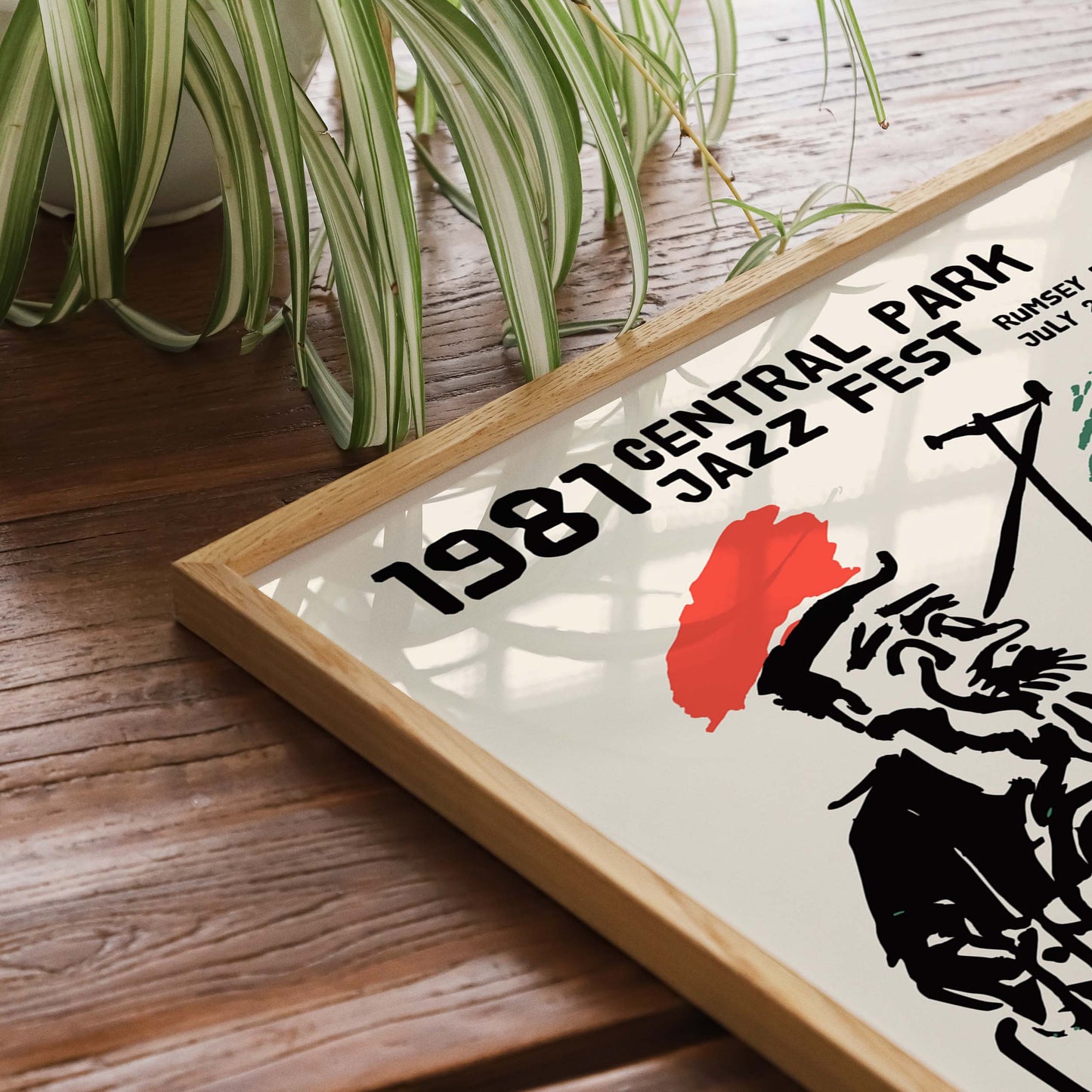Central Park Jazz Festival Poster
