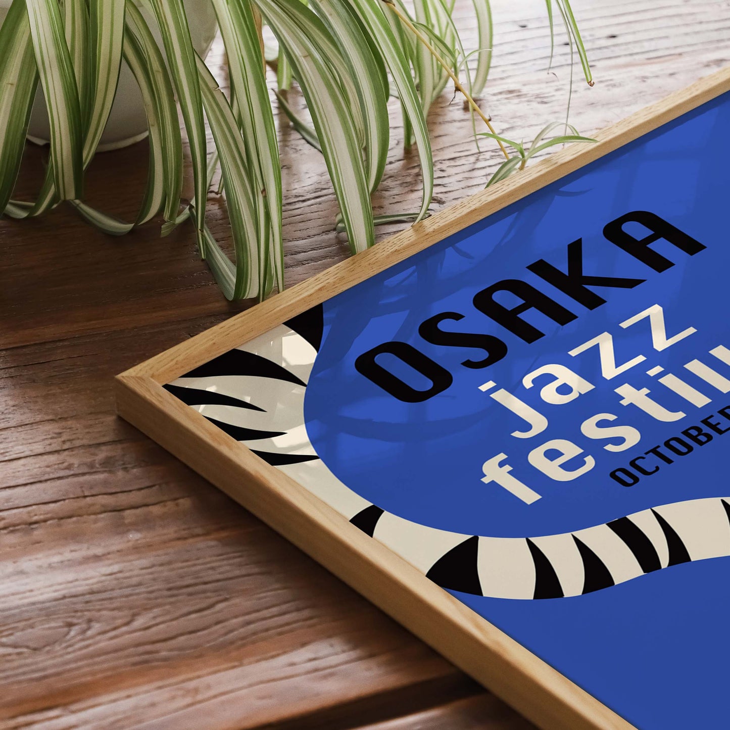 Osaka Jazz Festival Saxophone Print