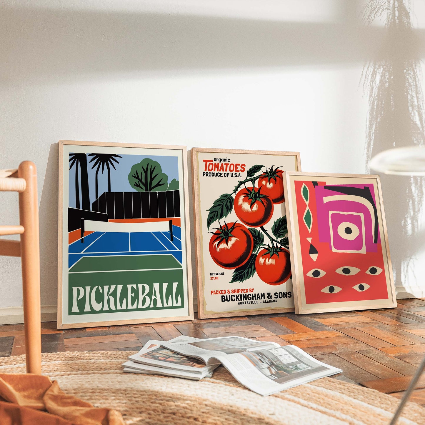 Pickleball Poster Print