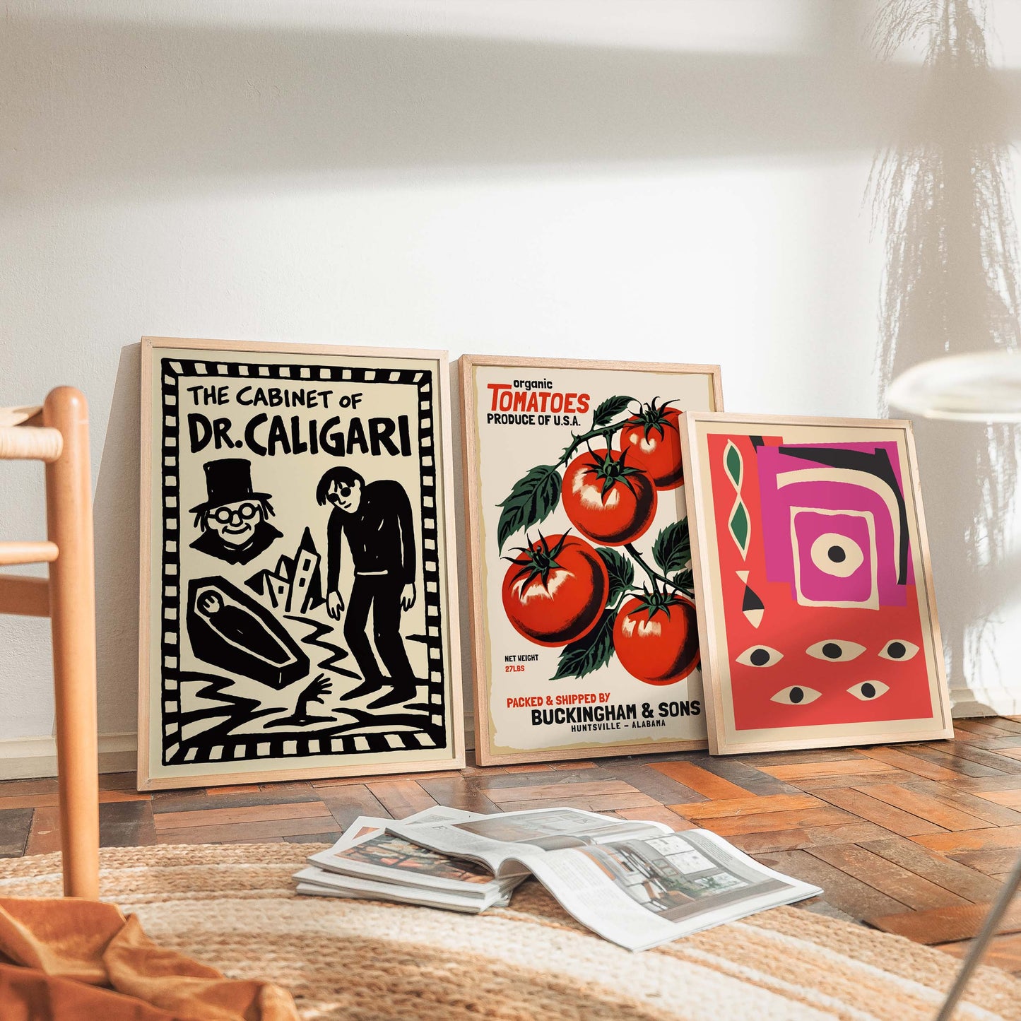 Cabinet of Dr Caligari Film Poster