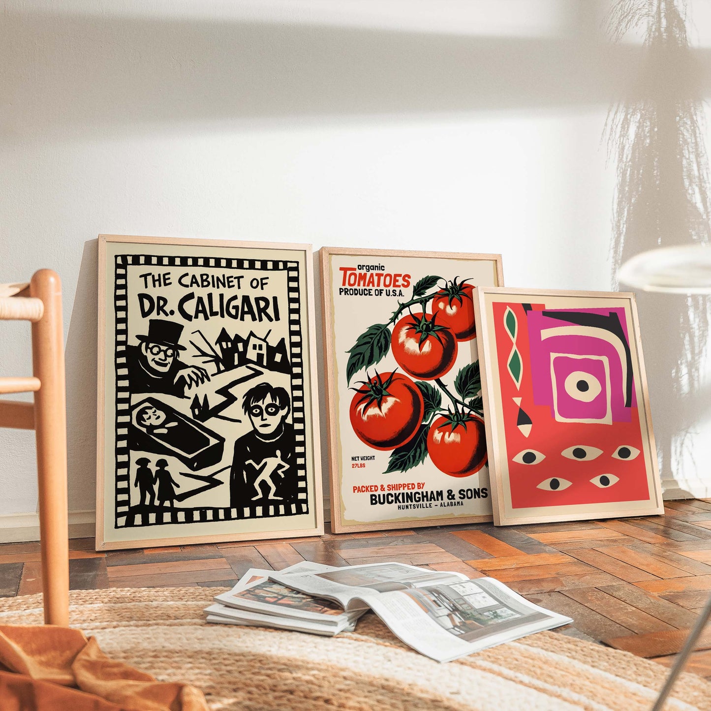 Cabinet Caligari Film Poster Print