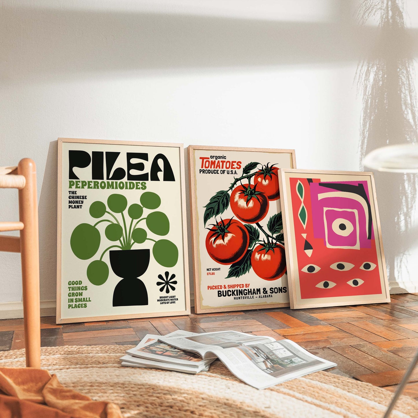 Pilea Money Plant Poster
