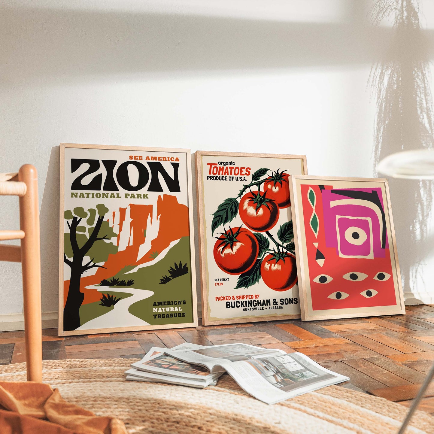 Zion National Park Travel Print