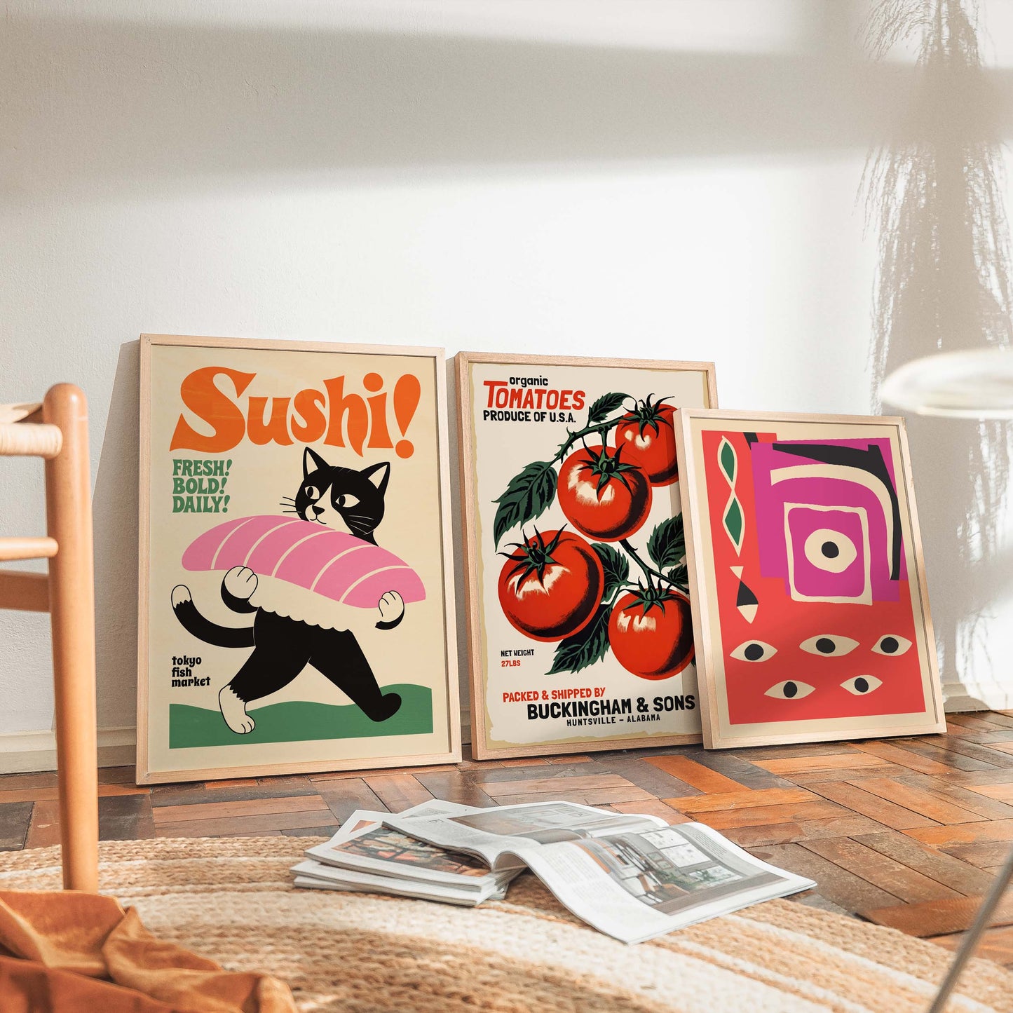 Sushi Kitchen Dining Room Poster