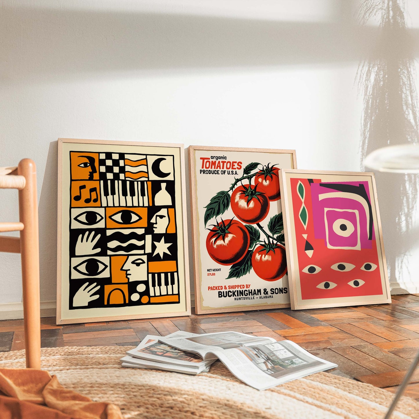 Abstract Jazz Art Print