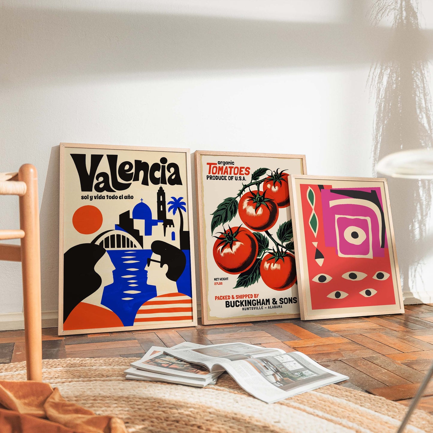 Valencia Spain Travel Poster Print