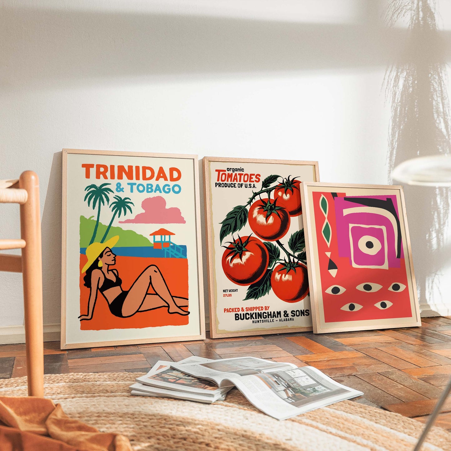 Trinidad Beach Sunset Poster