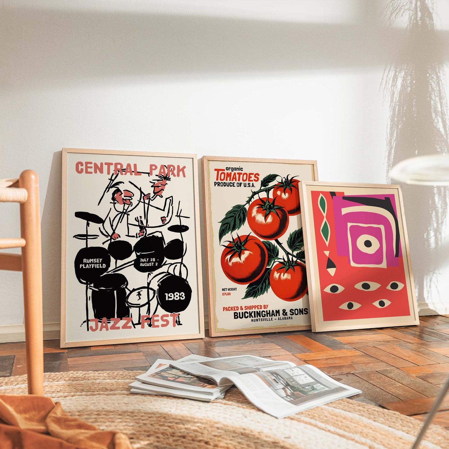 Central Park Jazz 1983 Poster
