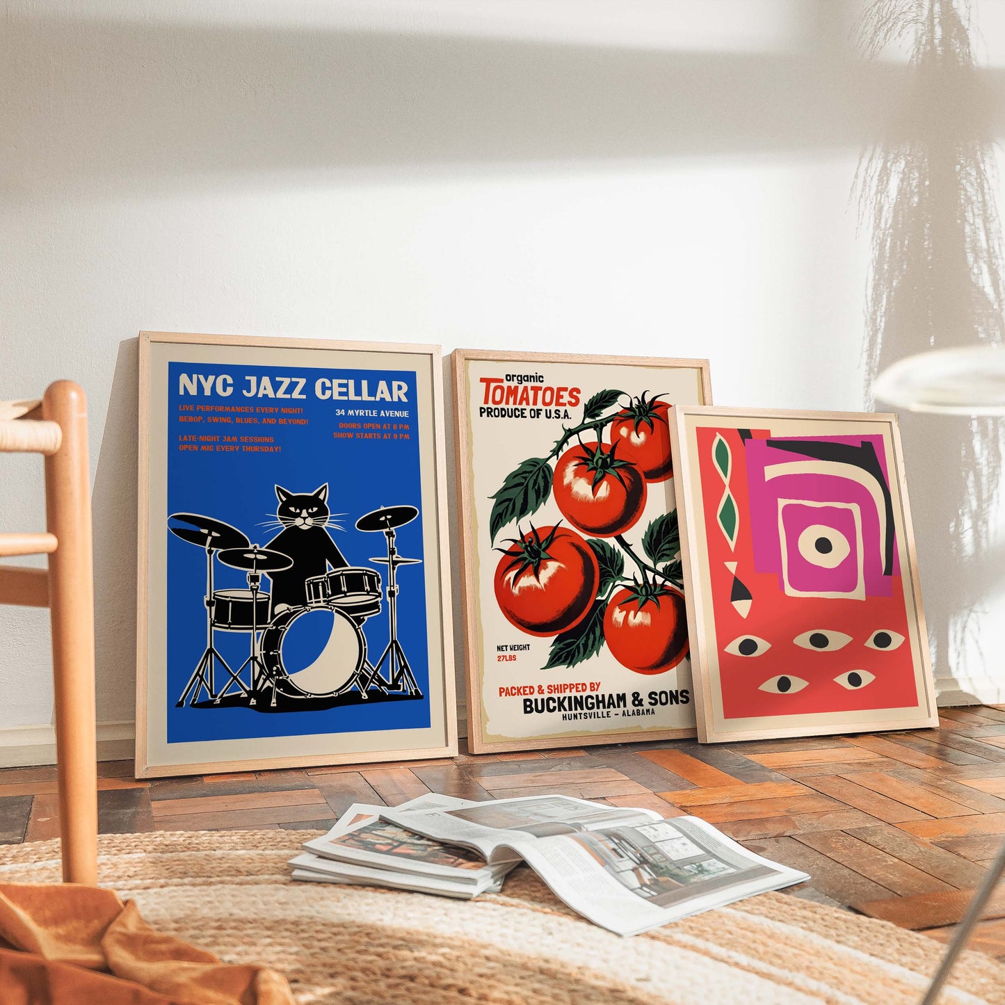 NYC Jazz Cellar Poster Print