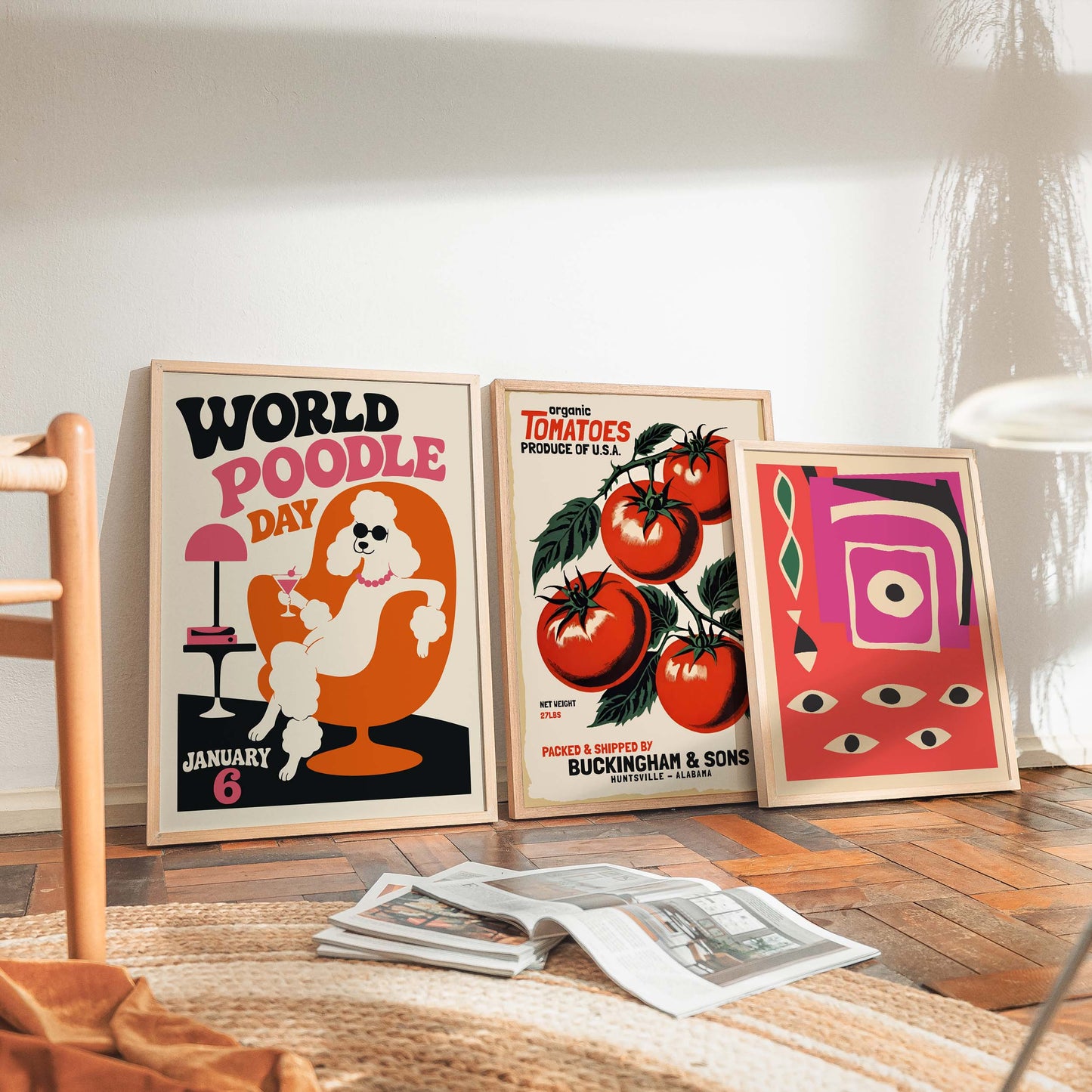 World Poodle Day Poster Print