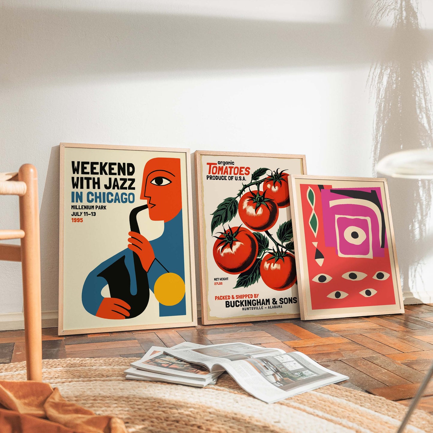 Chicago Jazz Wall Art Print