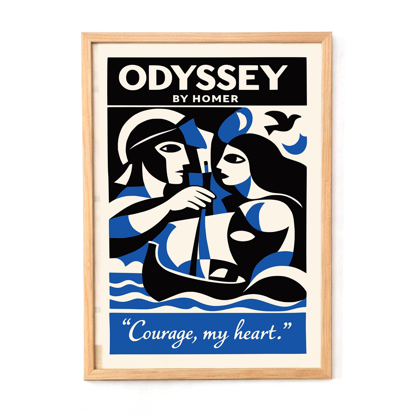 Odyssey Hero Poster Wall Art