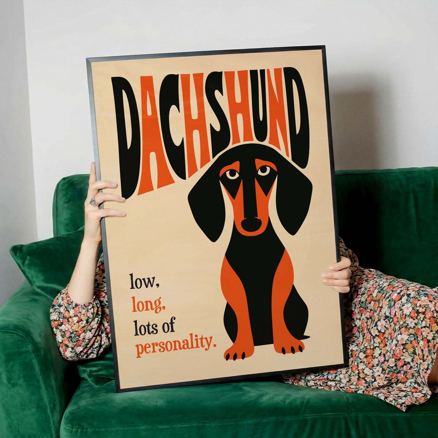 Dachshund Dog Wall Art