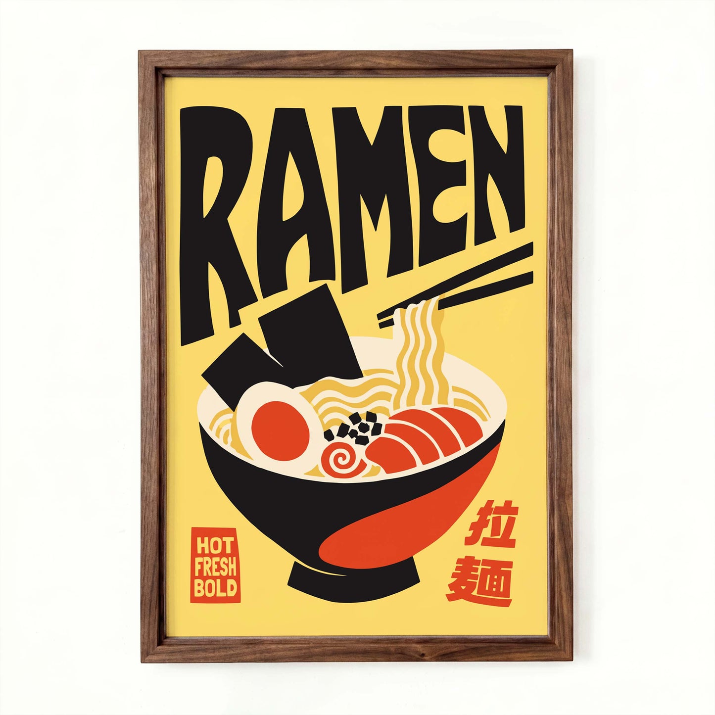 Ramen Noodle Bowl Kitchen Print