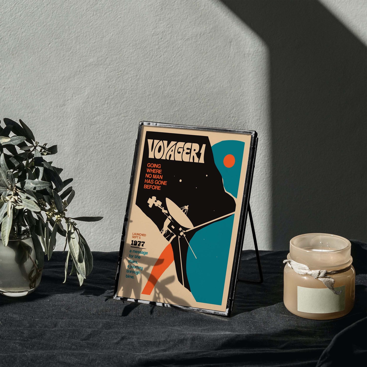 Voyager Spacecraft Poster
