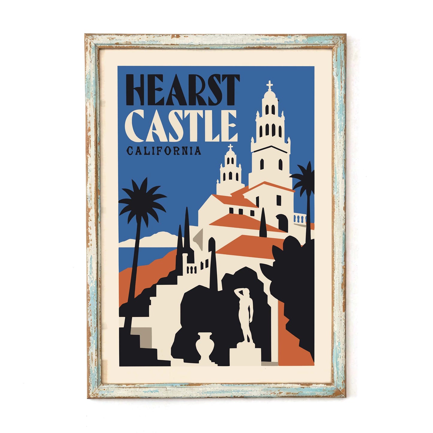 Hearst Castle California Poster Print