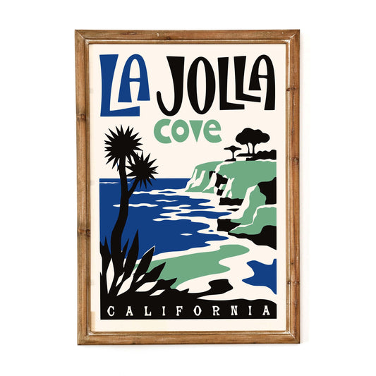 Plakat "La Jolla Cove, Kalifornia"