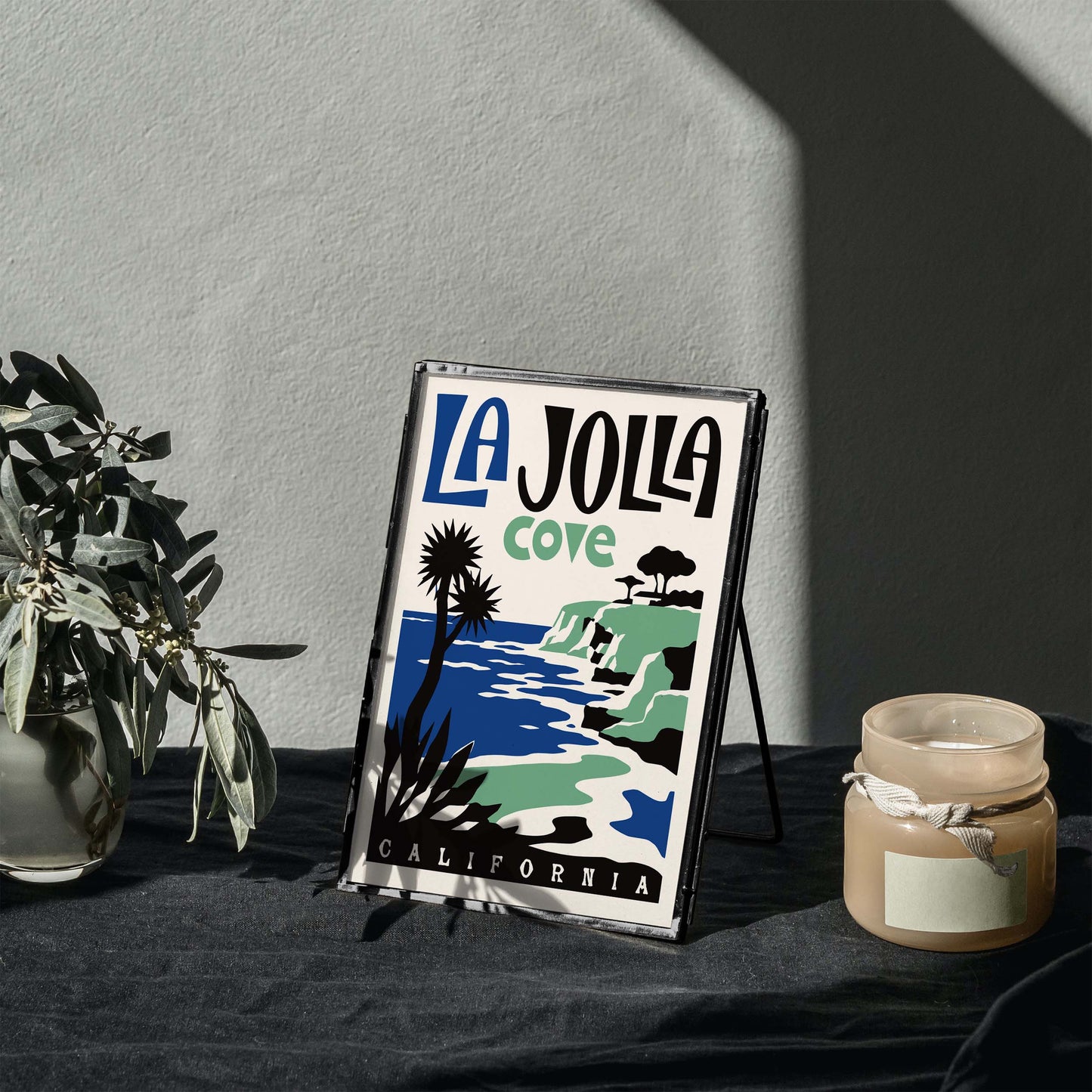 La Jolla Cove California Poster Print