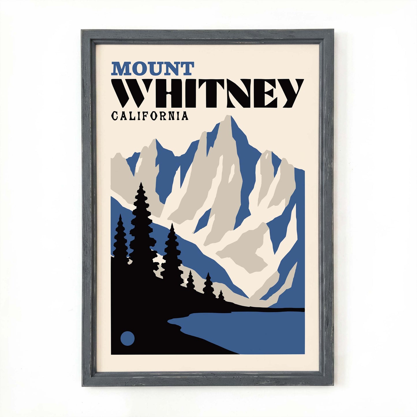 Mount Whitney California Poster Print