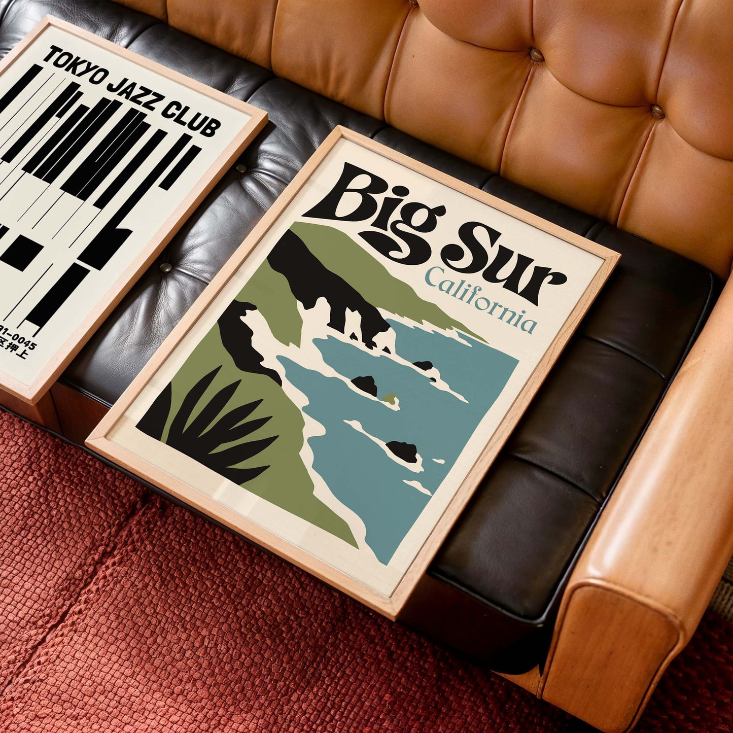 Big Sur California Coastal Poster Print