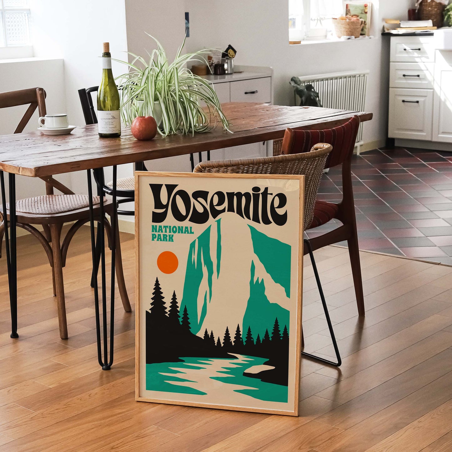 Yosemite National Park Print Living Room