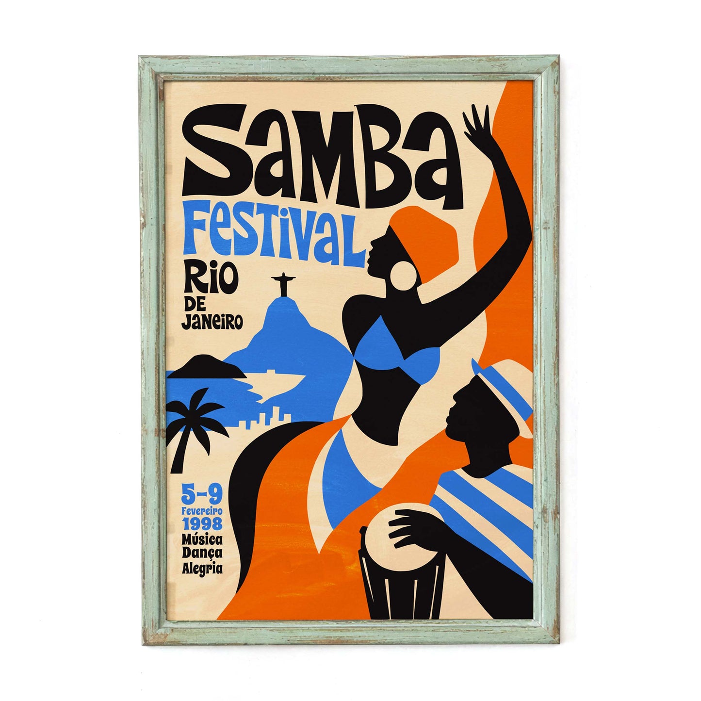 Samba Festival Music Room Print