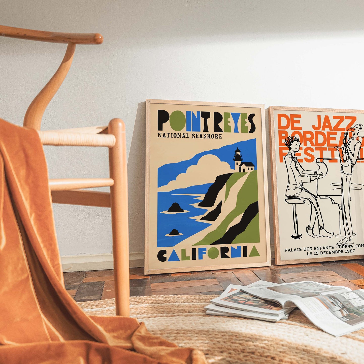 Point Reyes Coastal Living Room Print