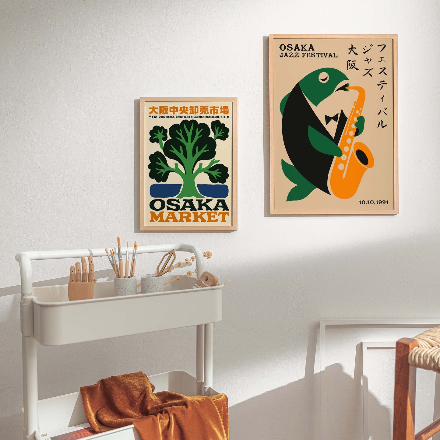 Osaka Jazz Festival Music Room Print