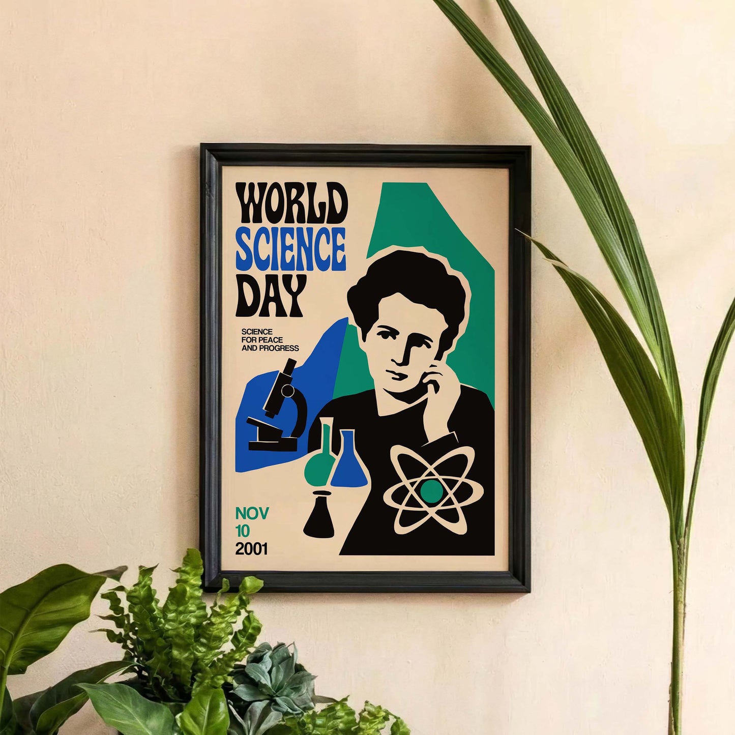 World Science Day Study Room Print
