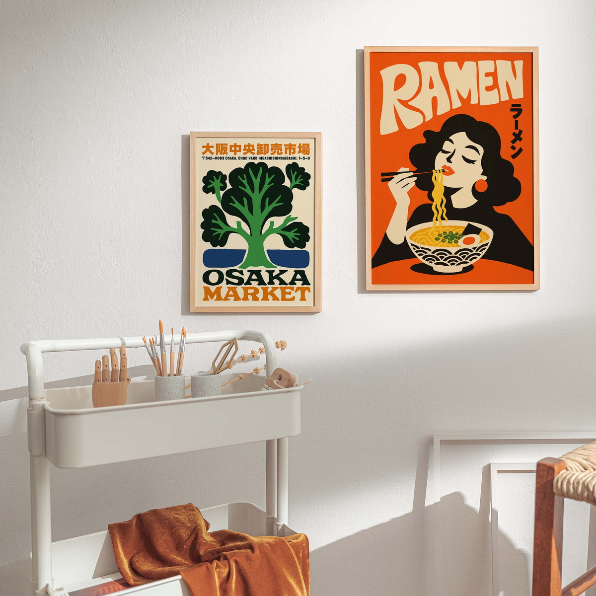 Ramen Japanese Food Poster Print