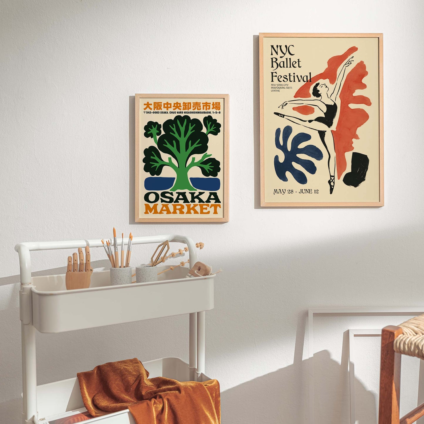 NYC Ballet Festival Dance Room Print