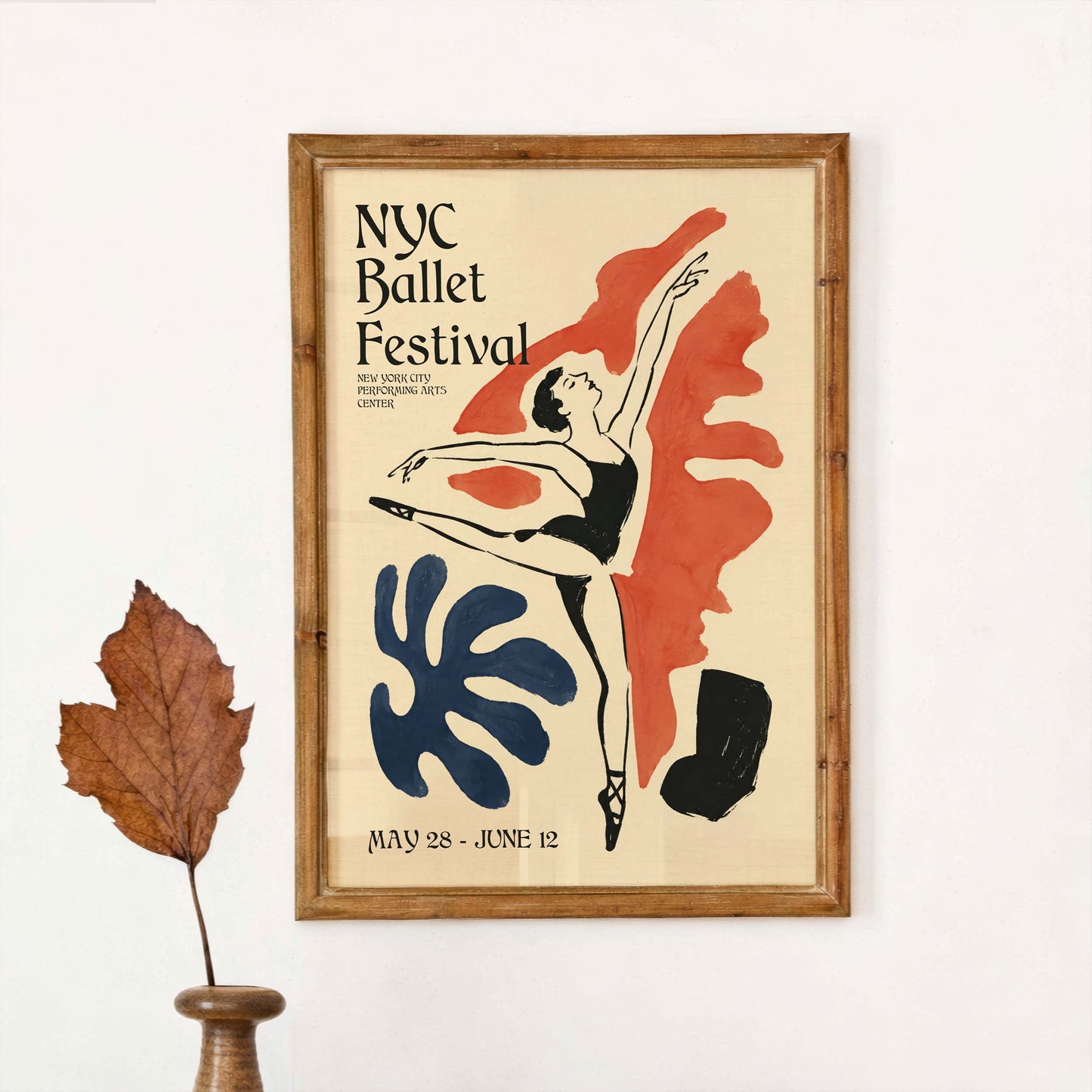 NYC Ballet Festival Dance Room Print
