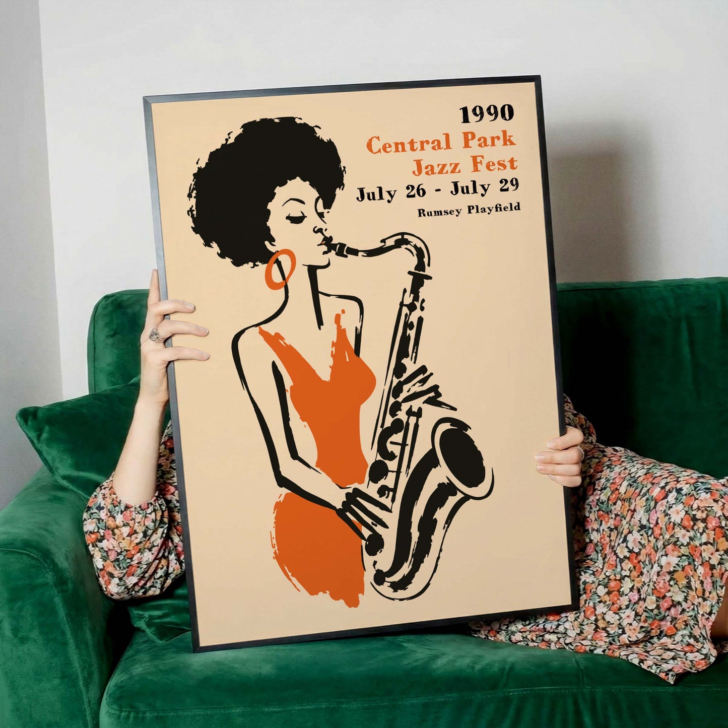 Jazz Fest Music Room Print