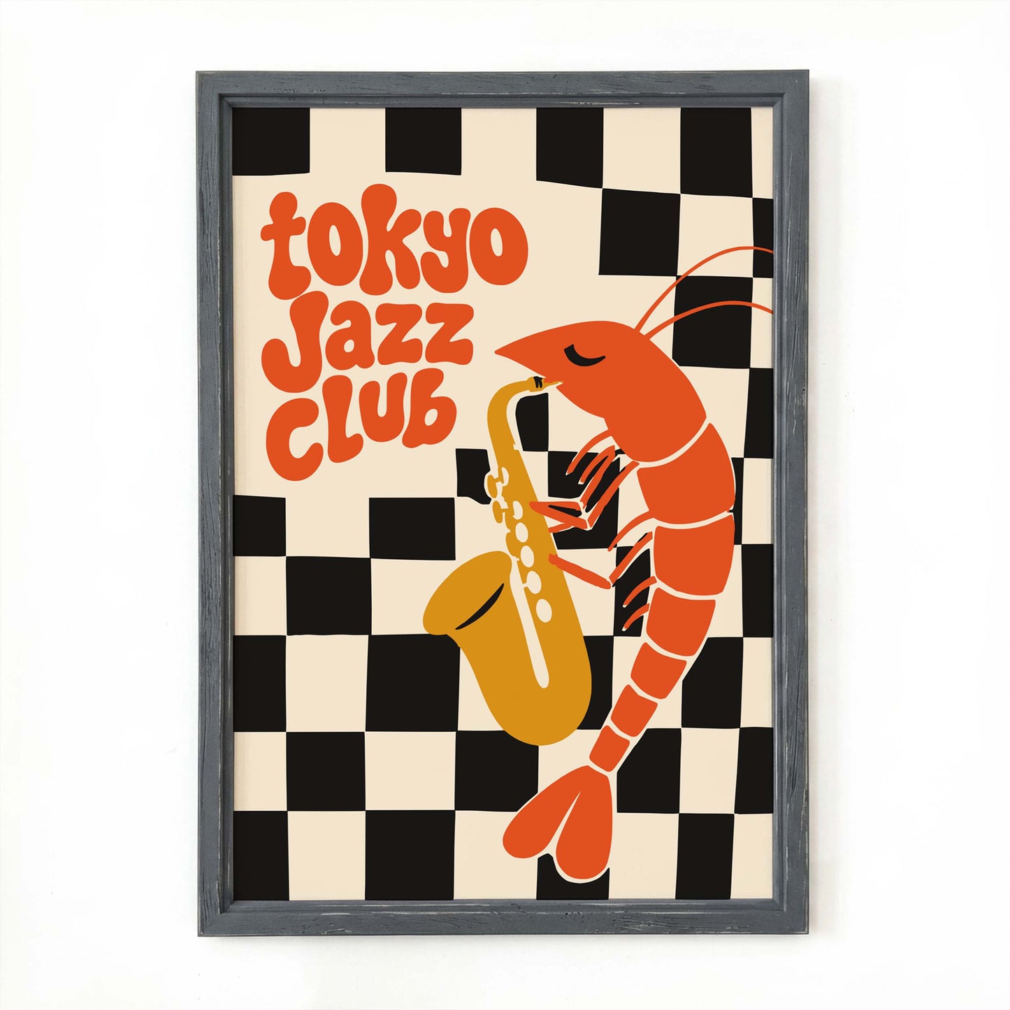 Tokyo Jazz Club Poster Print