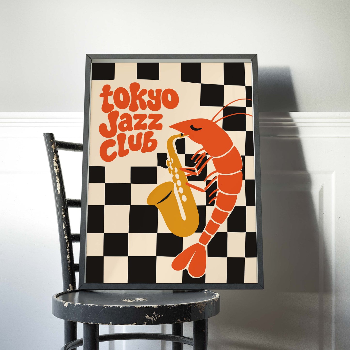 Tokyo Jazz Club Poster Print