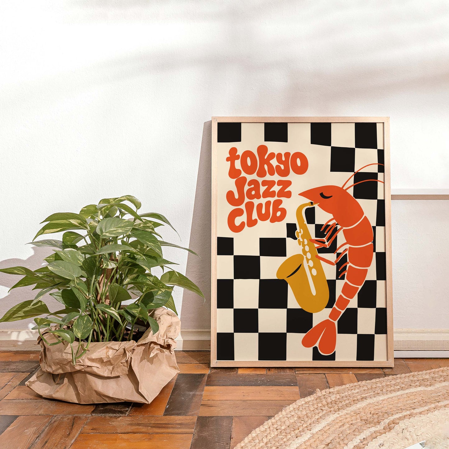 Tokyo Jazz Club Poster Print