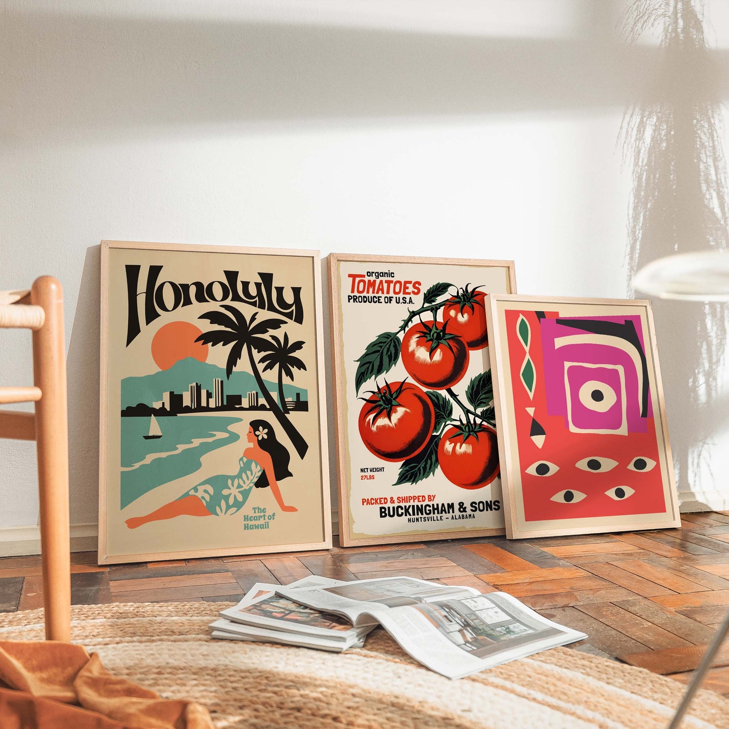 Honolulu Wall Art For Beach House Decor